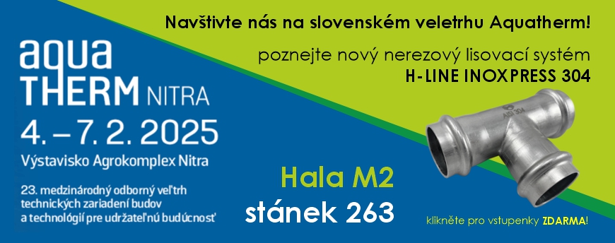 Aquatherm NITRA 2025 - vstupenky zdarma